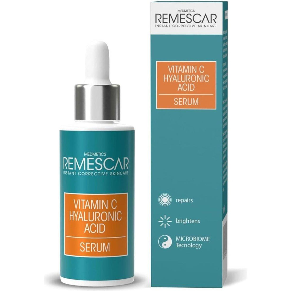 Remescar Vitamin C and Hyaluronic Acid Serum - 30ml