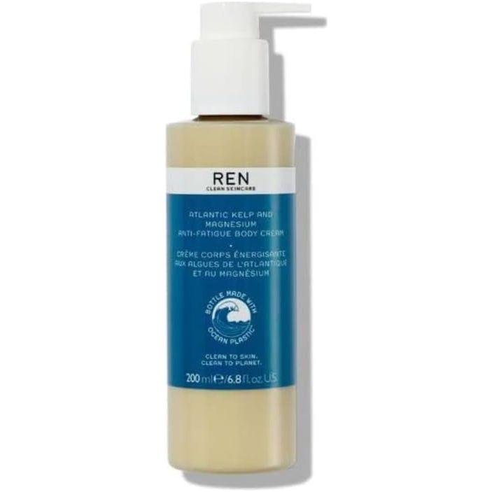 REN Atlantic Kelp &amp; Magnesium Body Wash – 200ml | Revitalising Mineral-Rich Cleanser for Energised Skin