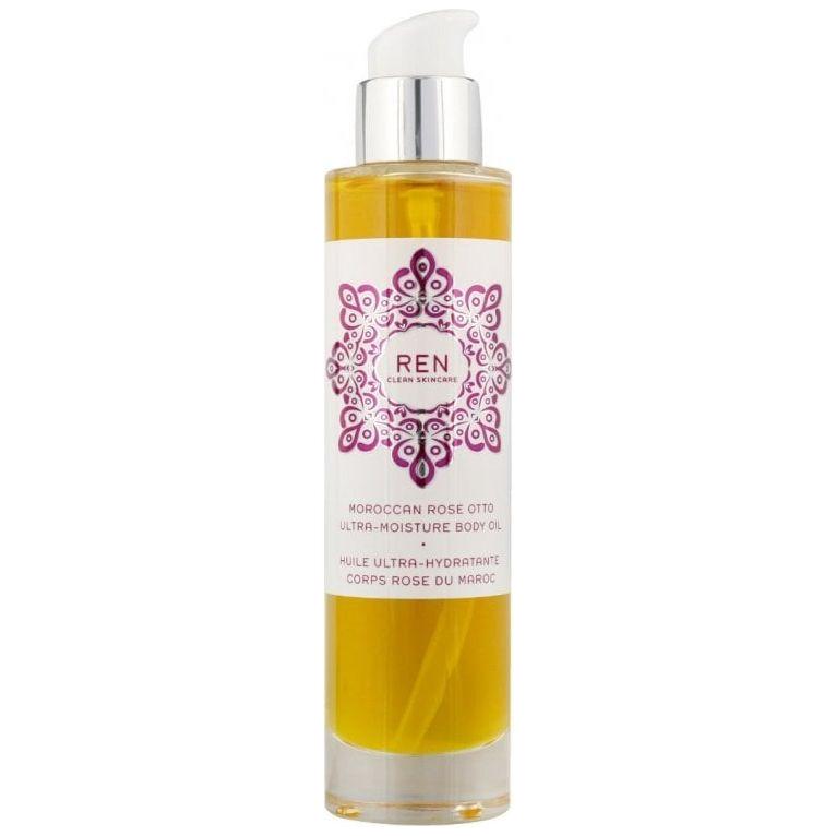 REN Moroccan Rose Otto Ultra-Moisture Body Oil 100ml&nbsp;| Radiance-Boosting Vegan Body Oil for Deep Hydration &amp; Skin Elasticity Silky-soft skin starts here—luxurious moisture meets iconic rose aromatherapy.
