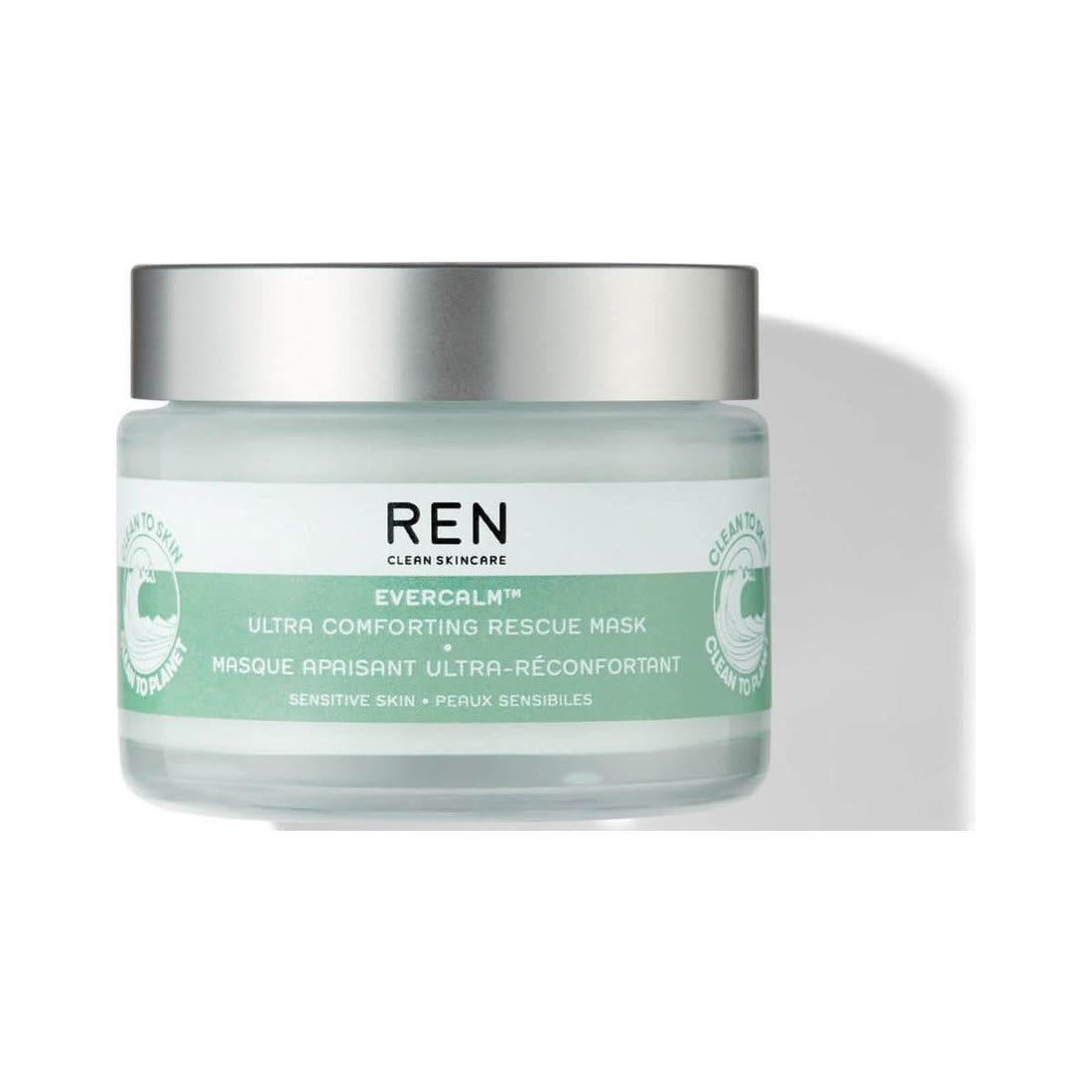 REN Evercalm Ultra Comforting Rescue Mask 50ml | Soothing Mask for Sensitive, Irritated Skin Instant relief for sensitive skin—calm, hydrate, and restore in just 10 minutes!