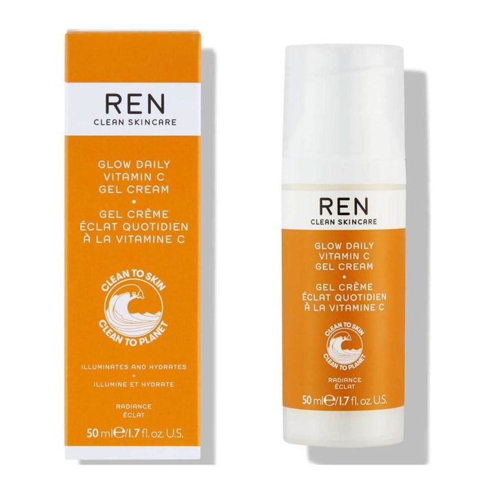 REN Clean Skincare Radiance Glow Daily Vitamin C Gel-Cream | Illuminate & Energise Your Skin