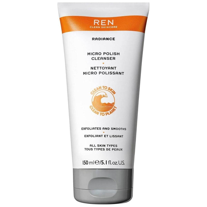 REN Clean Skincare Radiance Micro Polish Cleanser | Polish Your Way to Radiance
