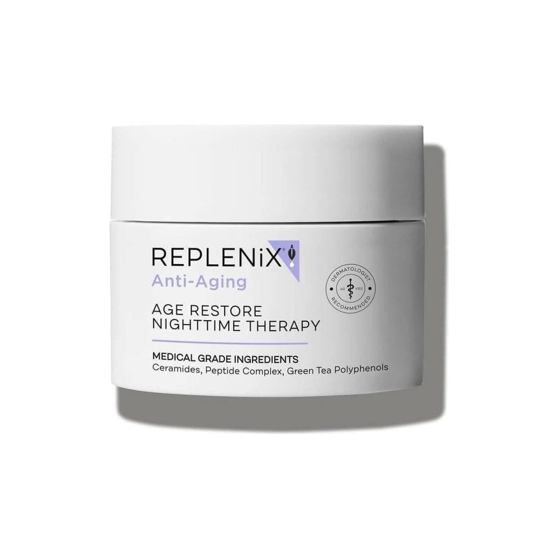 Replenix Age Restore Nighttime Therapy 50ml | Advanced Anti-Aging Night Cream with Clinical-Grade Peptides & Antioxidants