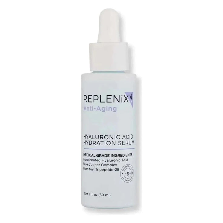 Replenix Anti-Aging Hyaluronic Acid Serum 30ml  | Medical-Grade Hydration & Firming Serum for Plump, Youthful Skin