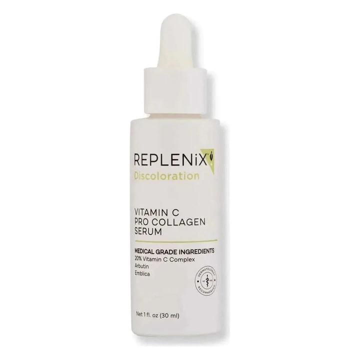 Replenix Vitamin C Pro Collagen Serum 30ml | Brightening & Firming Antioxidant Serum for Uneven Skin Tone & Dullness