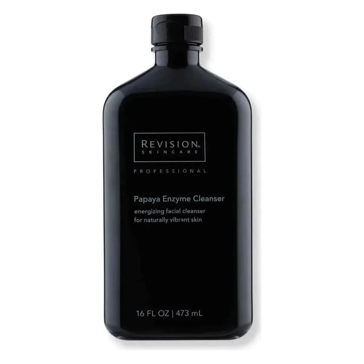 Revision Skincare Papaya Enzyme Cleanser Pro Size 473ml | Daily Exfoliating Cleanser with Papain for Radiant, Smooth Skin