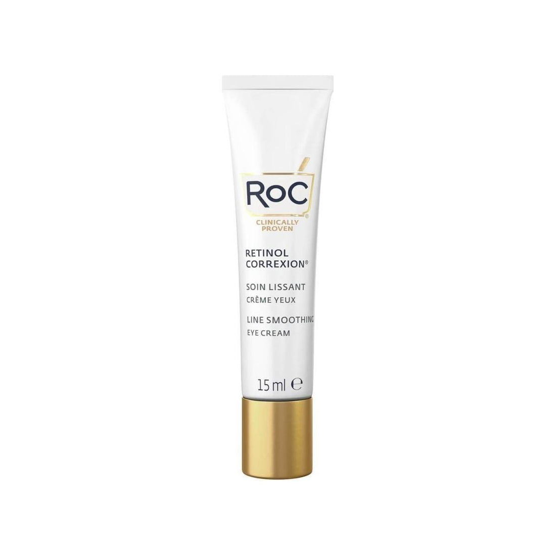 RoC Retinol Correxion Anti-Aging Eye Cream 15ml | Clinically Proven Treatment for Wrinkles, Puffiness & Dark Circles