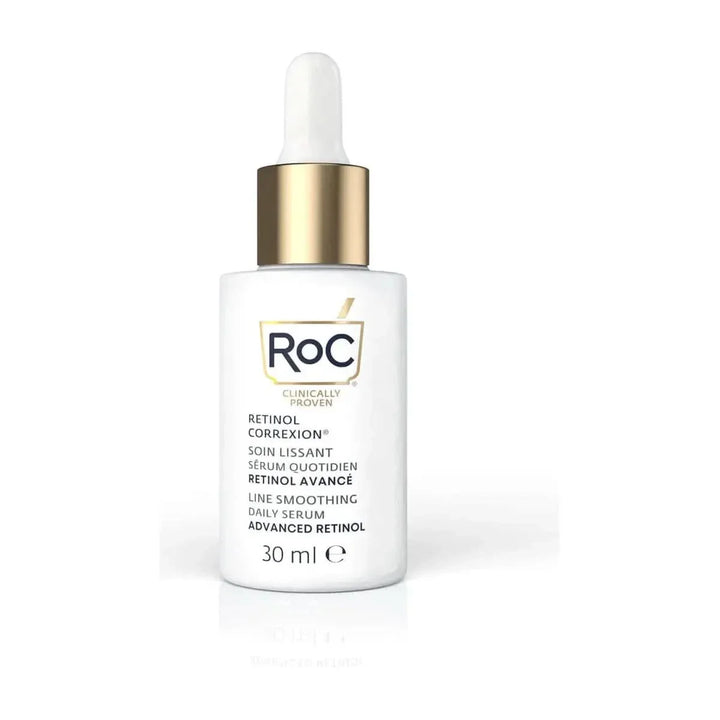 RoC Retinol Correxion Line Smoothing Daily Serum  30ml | Clinically Proven Retinol Power for Smoother, Firmer & Hydrated Skin