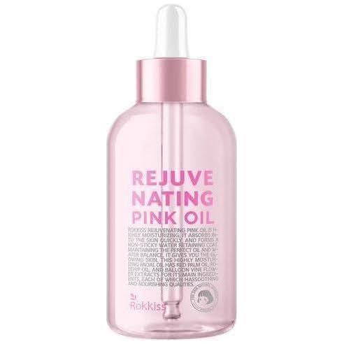 Rokkiss Rejuvenating Pink Oil 55ml | Glass Skin Glow Facial Oil
