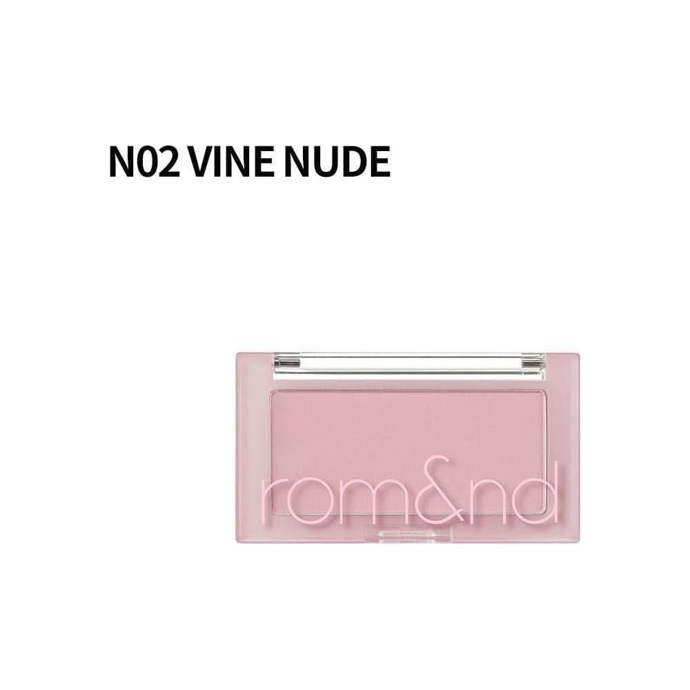 rom&nd BETTER THAN CHEEK 4g | Muted Nude Blusher Collection | 9 Soft-Tone Shades