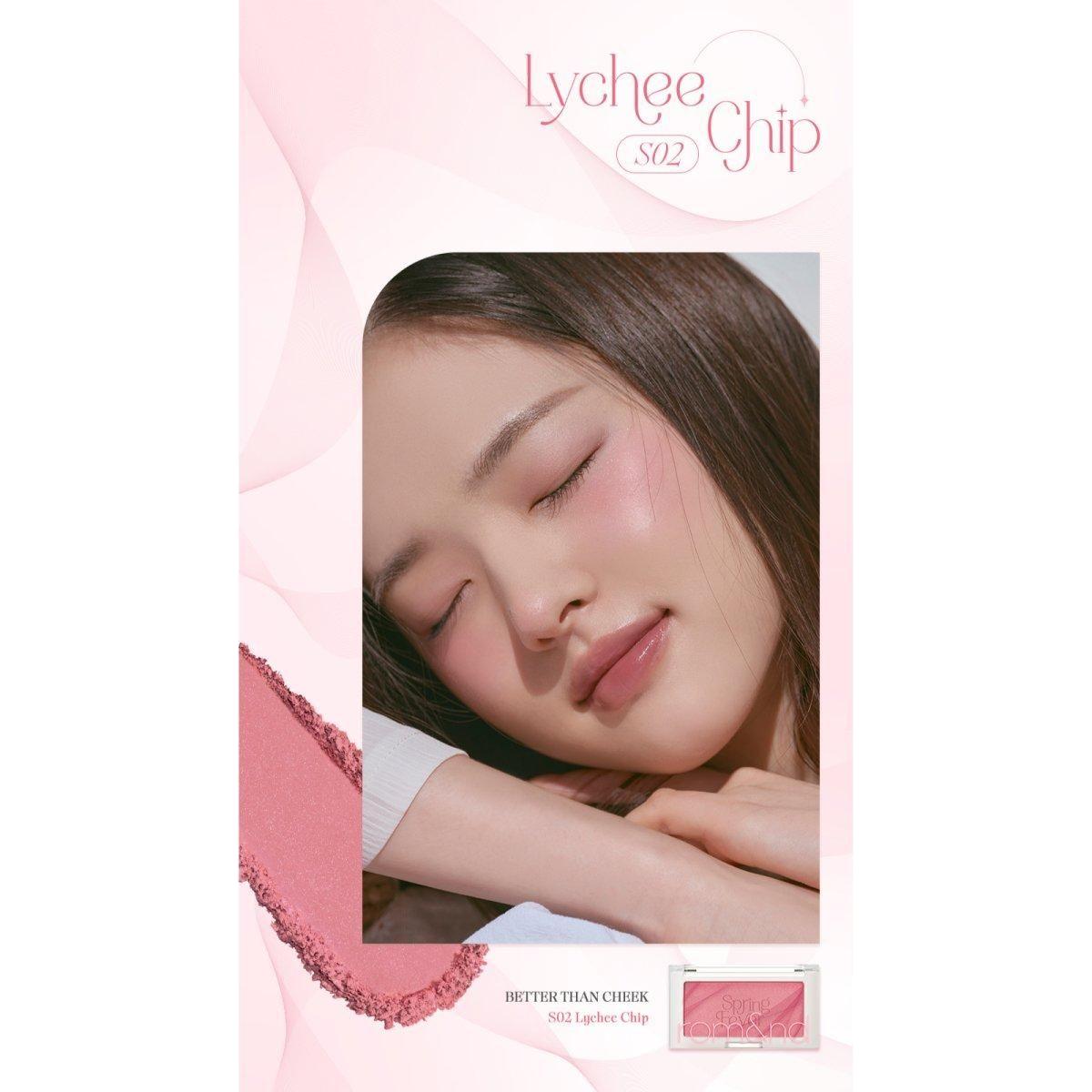 rom&nd BETTER THAN CHEEK Spring Fever Collection | S01 Mango Chip & S02 Lychee Chip