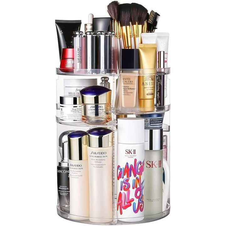 Rotating Makeup Organizer - Your Ultimate Solution for Organized Beauty