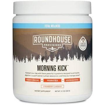 Morning Kick Powder Supplement - 30 Servings | Digestion, Energy & Wellness Boost