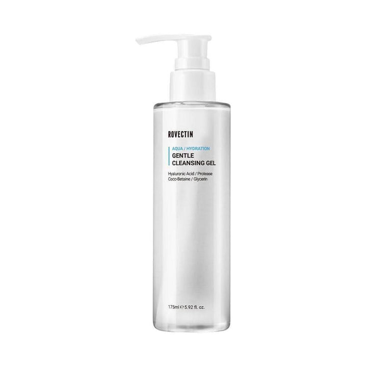 ROVECTIN Aqua Gentle Cleansing Gel 175ml | A Low-pH Hydrating Cleanser for Soft, Balanced Skin
