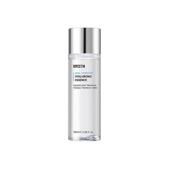ROVECTIN Aqua Hyaluronic Essence 100ml | A Deeply Hydrating & Plumping Essence for Revived Skin Elasticity