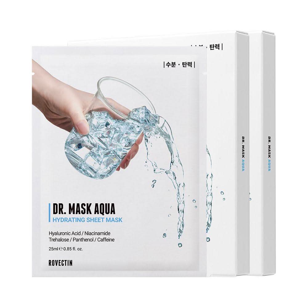 ROVECTIN Cica Care Sleeping Pack 5 x 25ml | Overnight Hydration & Barrier Recovery