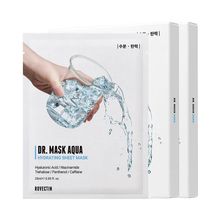 ROVECTIN Cica Care Sleeping Pack 5 x 25ml | Overnight Hydration & Barrier Recovery