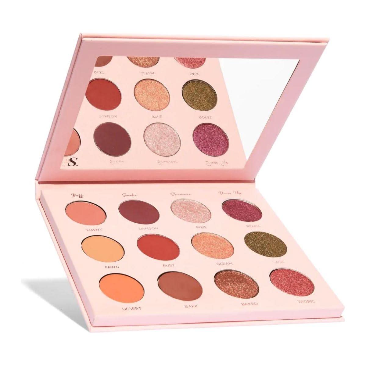 Sculpted by Aimee | Sultry Stories Eyeshadow Palette Your Go-To Palette for Smokey Eyes & Irresistible Glow!