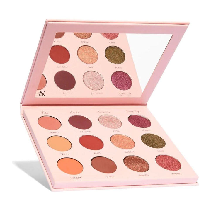 Sculpted by Aimee | Sultry Stories Eyeshadow Palette Your Go-To Palette for Smokey Eyes & Irresistible Glow!
