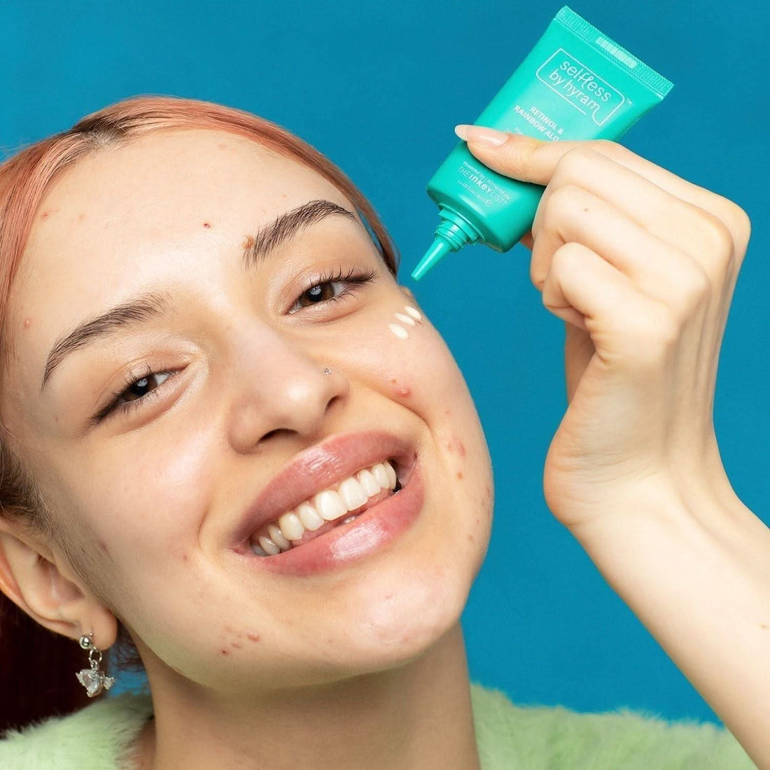 Selfless By Hyram Retinol & Rainbow Algae Serum | Overnight Repair & Dark Spot Treatment