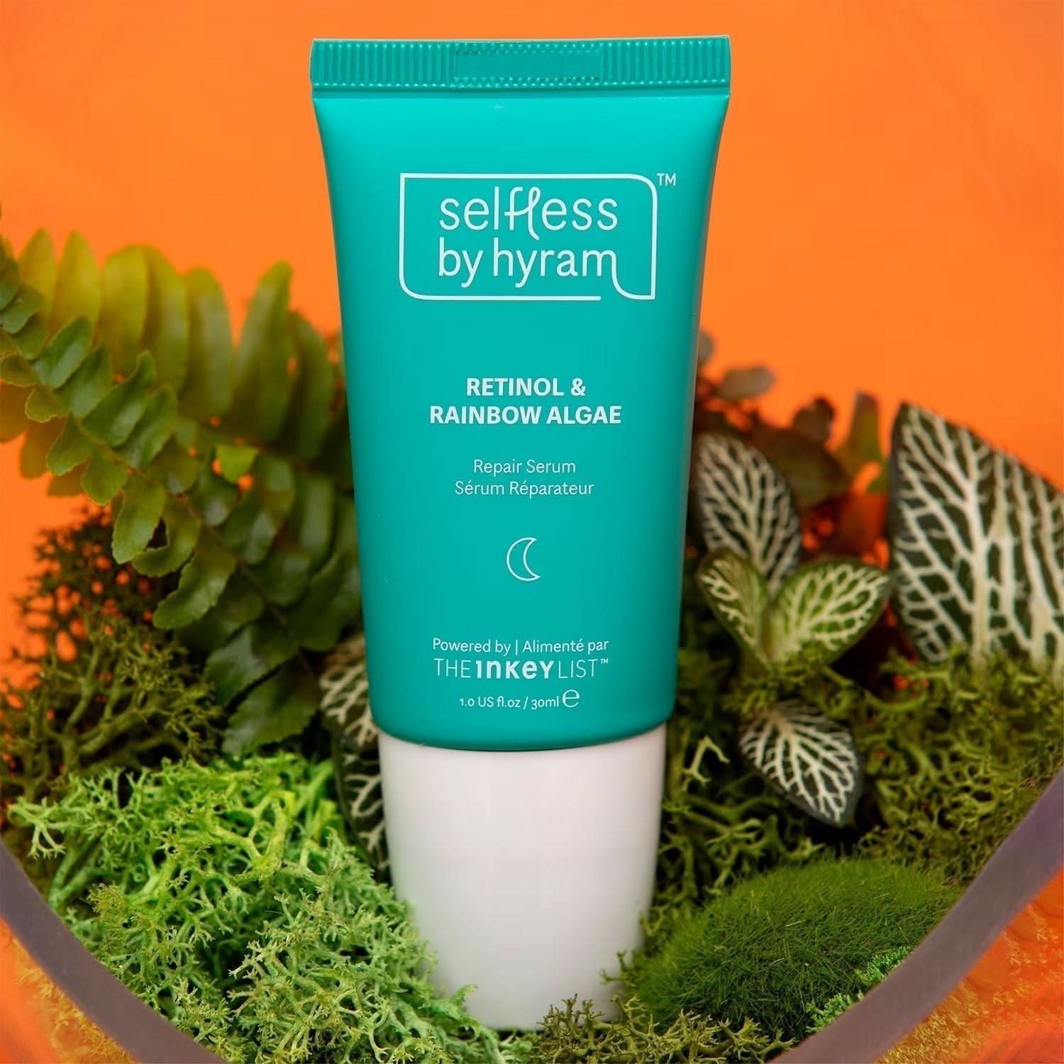 Selfless By Hyram Retinol & Rainbow Algae Serum | Overnight Repair & Dark Spot Treatment