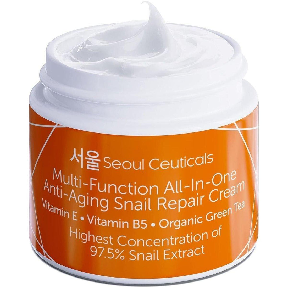 SeoulCeuticals Multi Function All-In-One Snail Repair Cream The Ultimate Snail Mucin Elixir for Dewy, Reborn Skin SeoulCeuticals