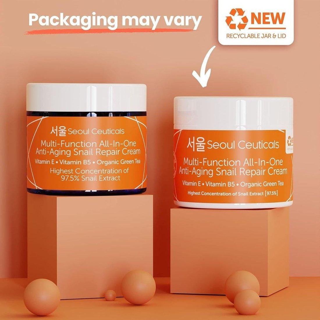 SeoulCeuticals Multi Function All-In-One Snail Repair Cream The Ultimate Snail Mucin Elixir for Dewy, Reborn Skin SeoulCeuticals