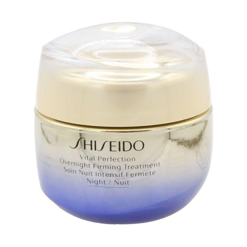 Shiseido Vital Perfection Overnight Firming Treatment 50ml | Anti-Ageing Night Cream for Lifted, Radiant Skin