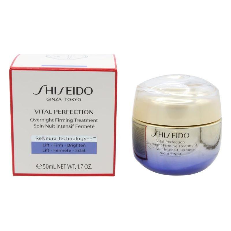 Shiseido Vital Perfection Overnight Firming Treatment 50ml | Anti-Ageing Night Cream for Lifted, Radiant Skin