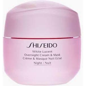 Shiseido White Lucent Overnight Cream & Mask 75ml WAKE UP TO BRIGHTER, SMOOTHER SKIN