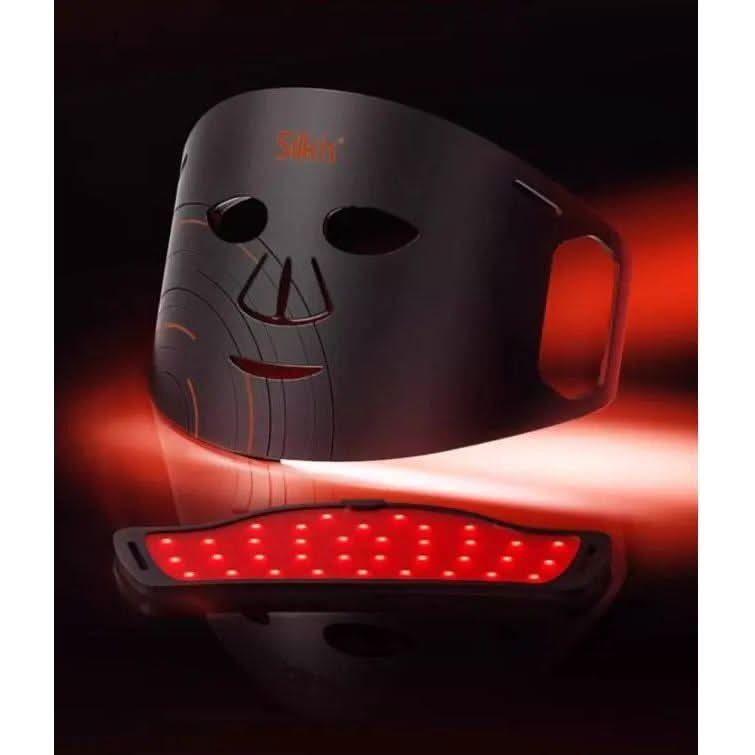 Silk’n LED Facial & Neck Mask Beauty Device | Advanced 3D Light Therapy for Face & Neck Rejuvenation