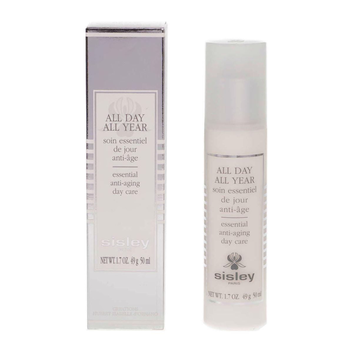 Sisley All Day All Year Essential Anti-Aging Day Care 50ml | Daily Protective Skincare to Defend Against Premature Ageing