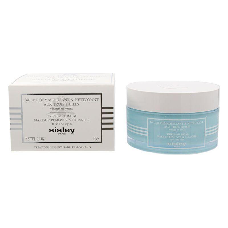 Sisley Make-Up Remover Cleanser Triple-Oil Balm 125g Nourishing Balm-to-Oil Cleanser for Waterproof Makeup &amp; Pollution Removal