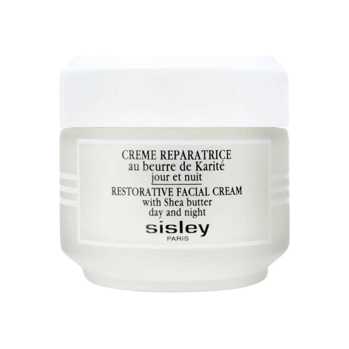Sisley Restorative Facial Cream 50ml | Soothing, Repairing Moisturiser with Shea Butter for Stressed & Dry Skin Soothe, repair, and restore comfort to your skin with this intensive moisturising treatment!