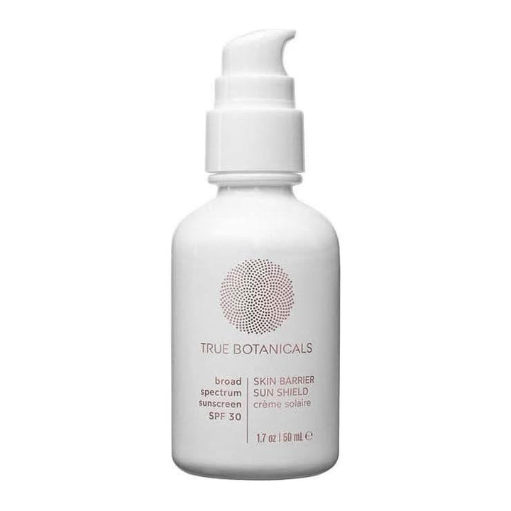 True Botanicals Skin Barrier Sun Shield SPF 30 50ml | Tinted Mineral Sunscreen for All Skin Types True Botanicals