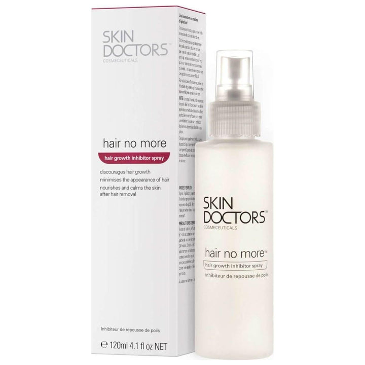 Skin Doctors Hair No More Inhibitor Spray 120ml | Reduces Hair Regrowth Over Time