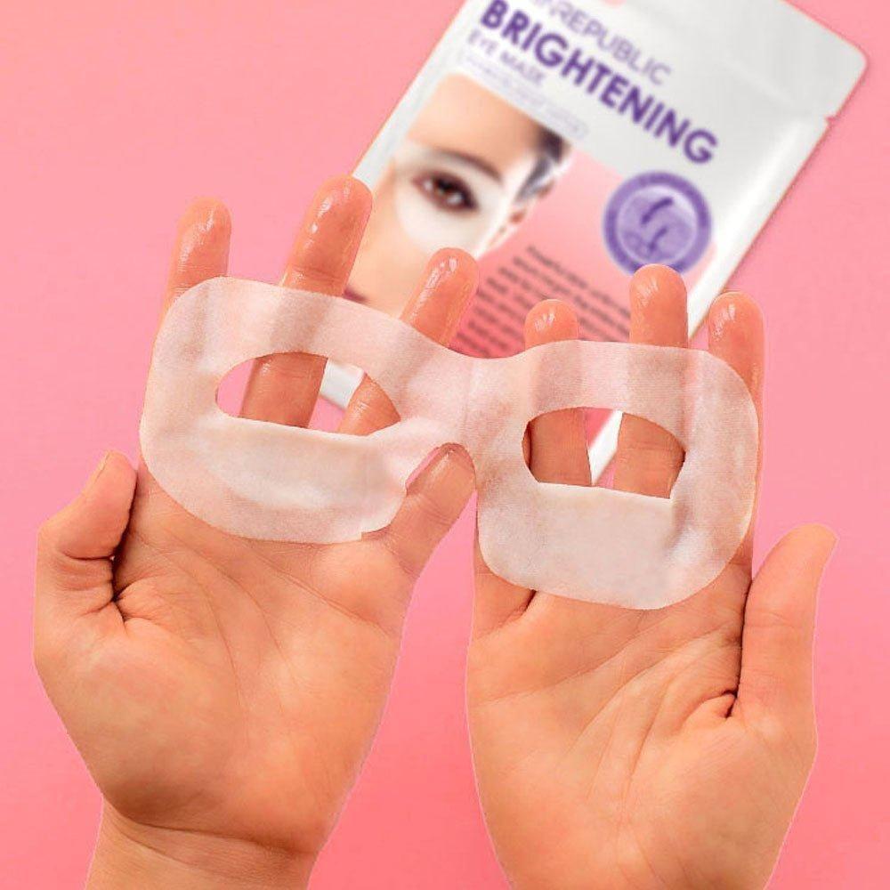 Skin Republic Brightening Eye Mask (3 Pairs) | Reduces Dark Circles & Puffiness Instantly Skin Republic