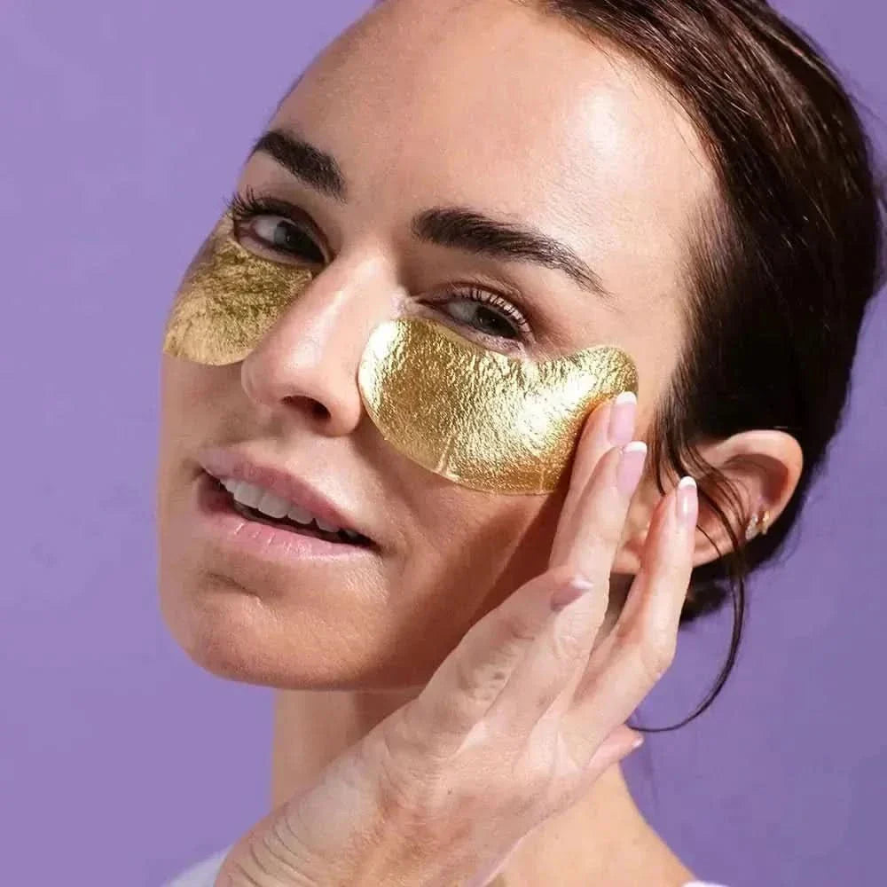 Skin Republic Matrixyl 3000 3% Foil Under Patch Pack of 10 | Clinically Proven to Reduce Deep Wrinkles & Visibly Reverse Skin Age Skin Republic