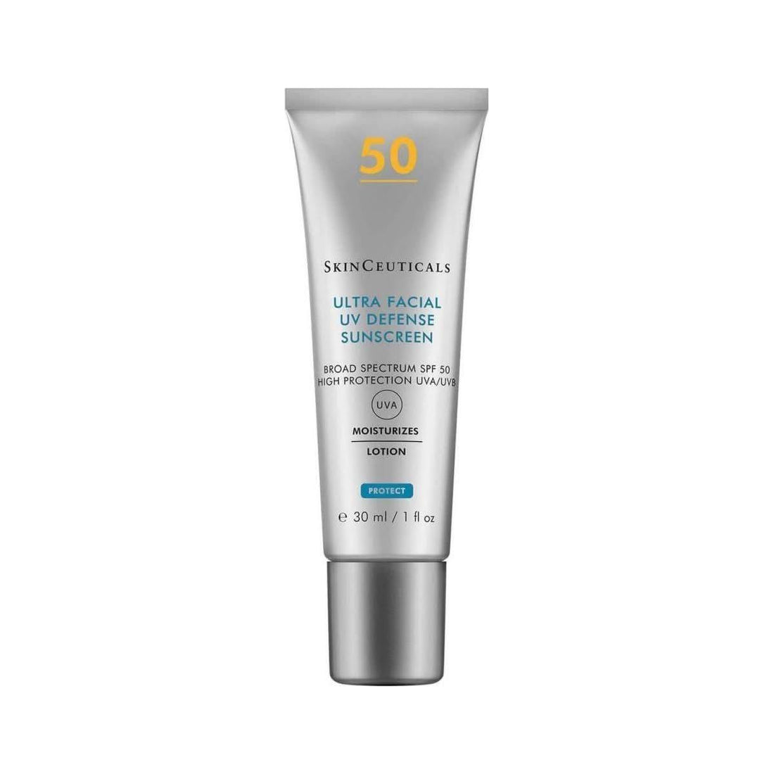 SkinCeuticals Ultra Facial UV Defense SPF 50 30ml | Daily Hydrating Sunscreen with Broad-Spectrum UVA/UVB Protection