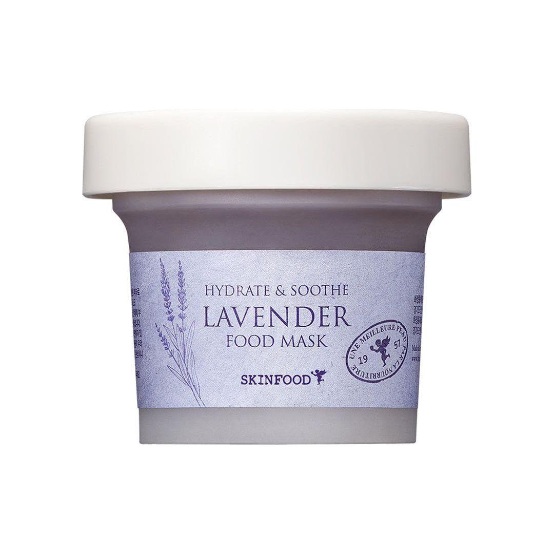 SKINFOOD Lavender Food Mask 120g | Soothing & Hydrating Jelly Mask with 10% Lavender Flower Water