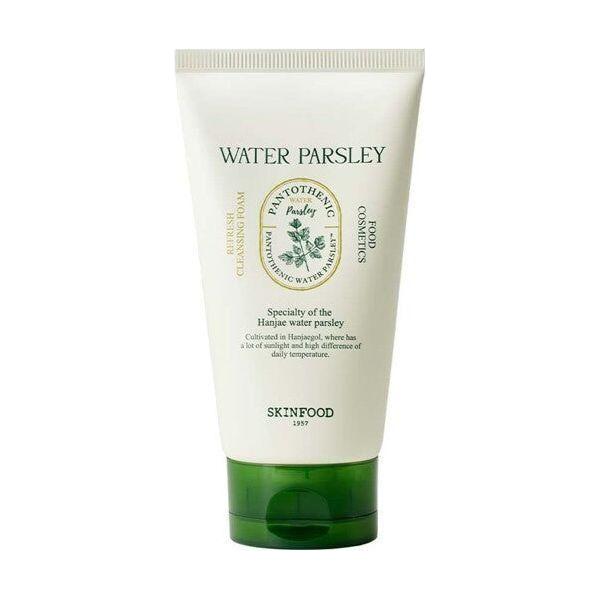 SKINFOOD Pantothenic Water Parsley Refresh Cleansing Foam 150ml | Acne-Prone Skin Cleanser