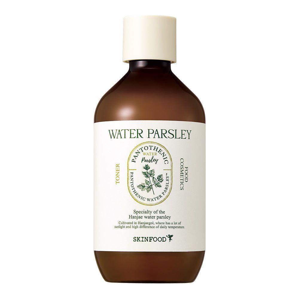 SKINFOOD Pantothenic Water Parsley Toner 300ml | Soothing & Hydrating Toner for Irritated Skin