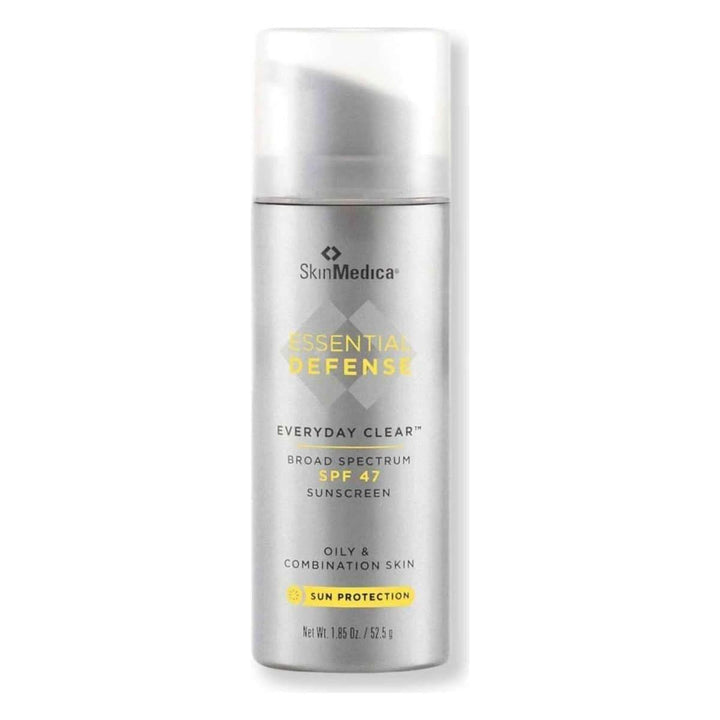 SkinMedica Essential Defense Everyday Clear SPF 47 Lightweight Daily Sunscreen | Broad Spectrum UVA/UVB Protection for Oily & Combination Skin SkinMedica