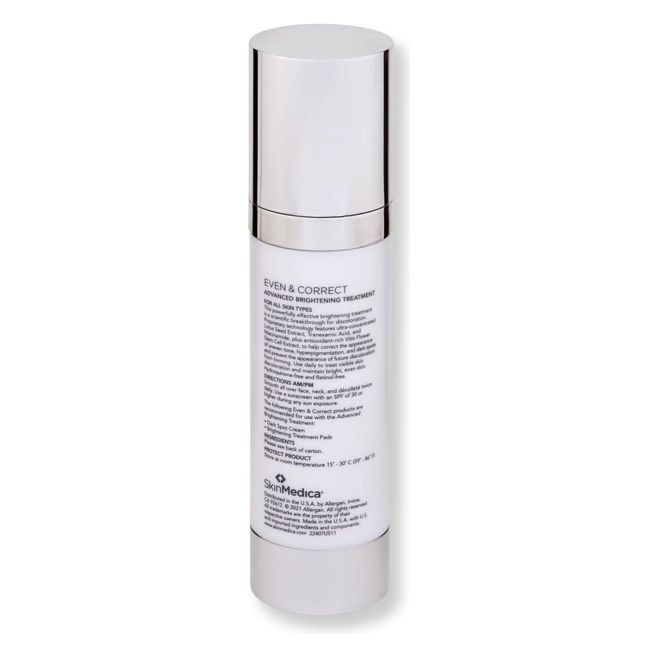 SkinMedica Even & Correct Advanced Brightening Treatment 60ml | Radiance-Boosting Dark Spot Solution