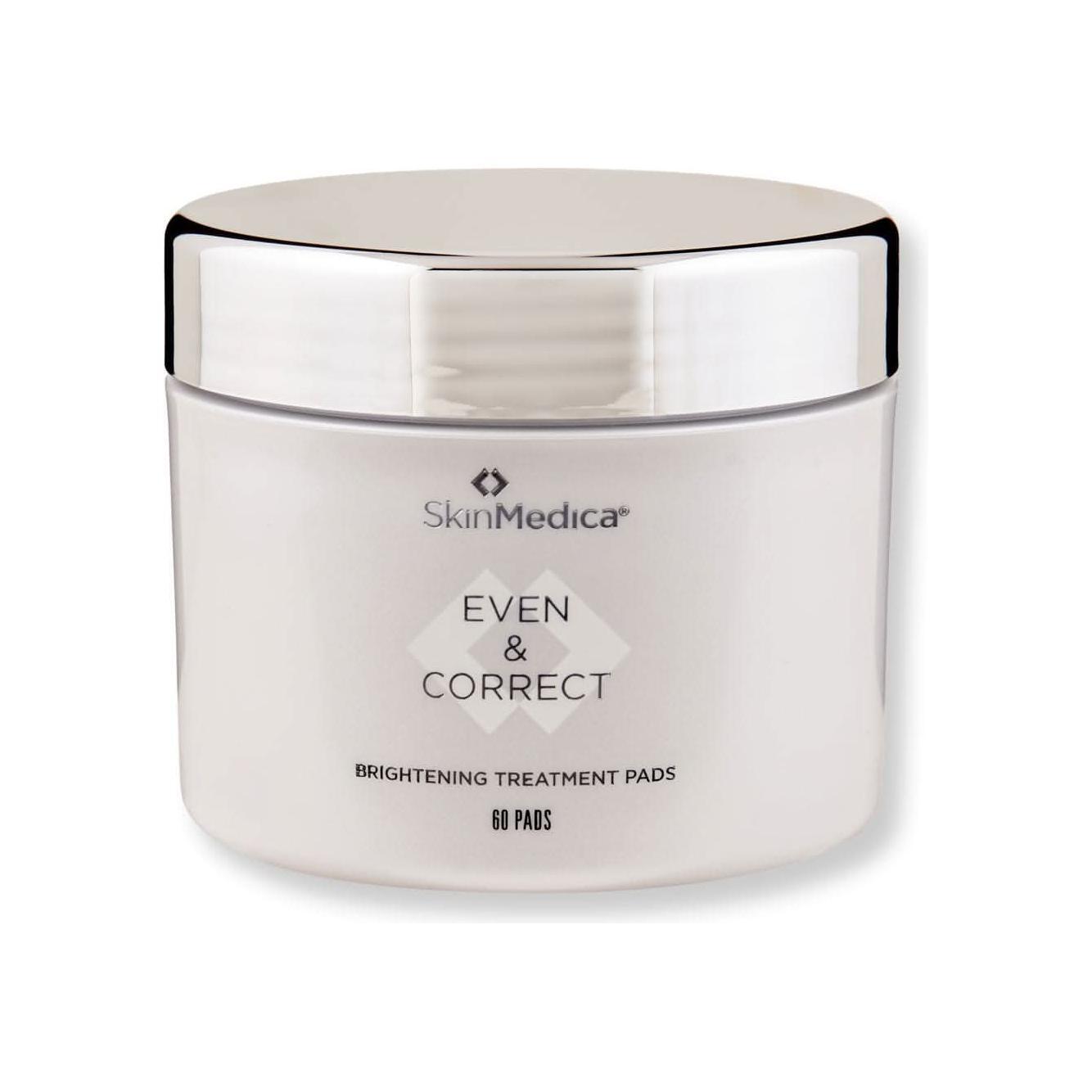SkinMedica Even & Correct Brightening Treatment Pads 60 Pads Even & Correct Brightening Treatment Pads ¨C 60 Pads | Radiance-Boosting Exfoliating Pads