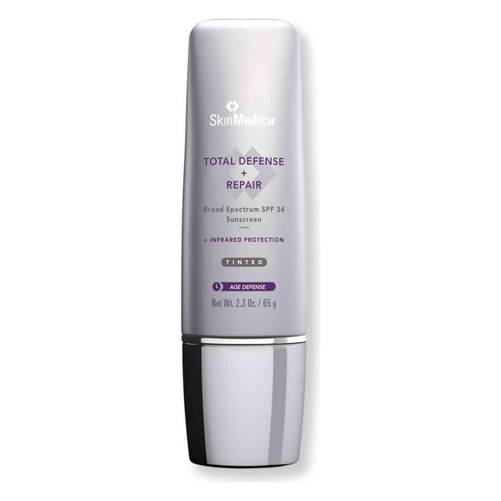 SkinMedica Total Defense + Repair SPF 34 Tinted Tinted Anti-Aging Sunscreen | Broad Spectrum + IR Protection & Skin Rejuvenation