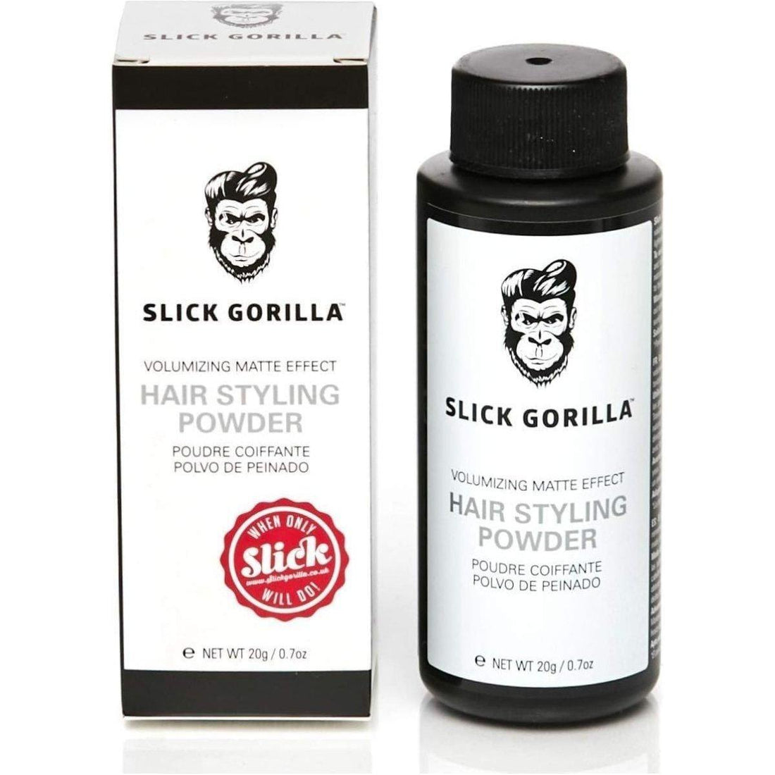 Slick Gorilla Styling Powder | Invisible Volumising Powder for Natural Lift & Hold