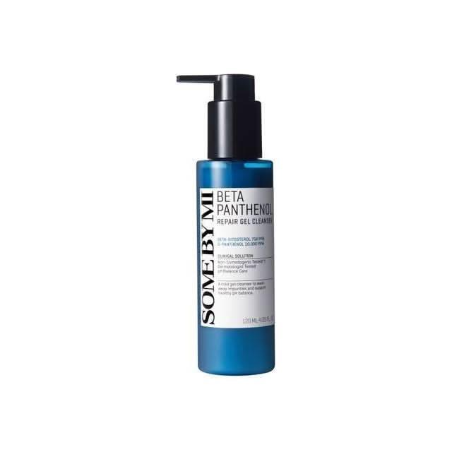 SOME BY MI Beta Panthenol Repair Gel Cleanser 120ml | pH-Balanced, Soothing Cleanser for Sensitive Skin SOME BY MI