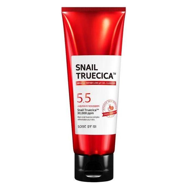 SOME BY MI Snail Truecica Miracle Repair Low pH Gel Cleanser 100ml | Gentle Repairing Cleanser for Damaged & Sensitive Skin