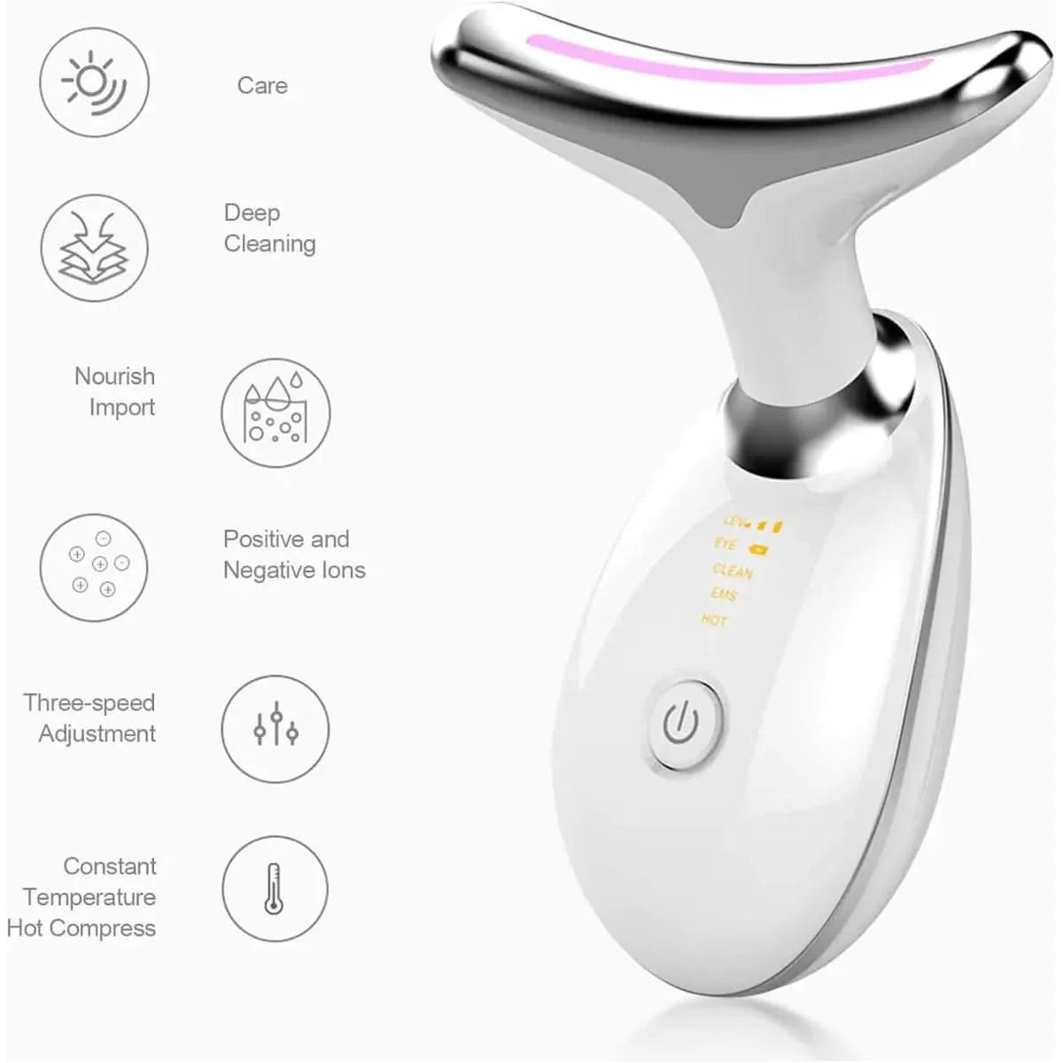 Stacific Face Lift 7-in-1 Red Light Therapy for Face | Non-Invasive Anti-Aging & Skin Rejuvenation Device